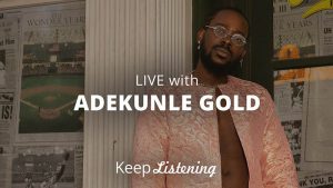 Adekunle Gold performs Live